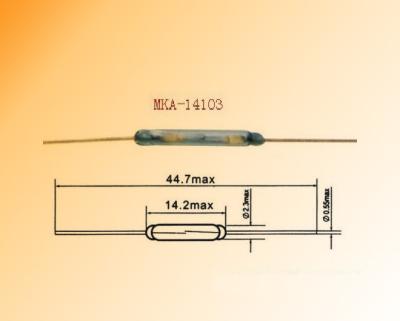 China reed switch, MKA-14103 for sale