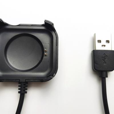 China Wholesale Universal Smart Watch Cable USB 2 Pin Charger Cable Magnetic Smart Watch Charger for sale