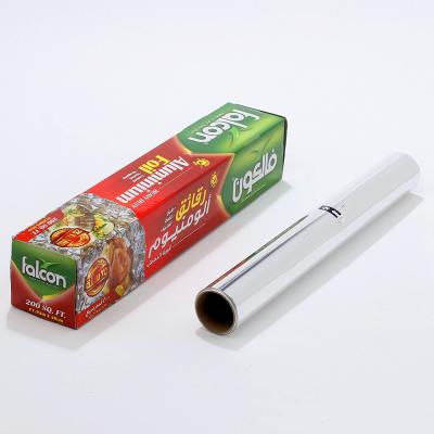 China 200 Square Feet Heavy Duty Aluminum Foil Rolls Customized Length for Food Preparation for sale