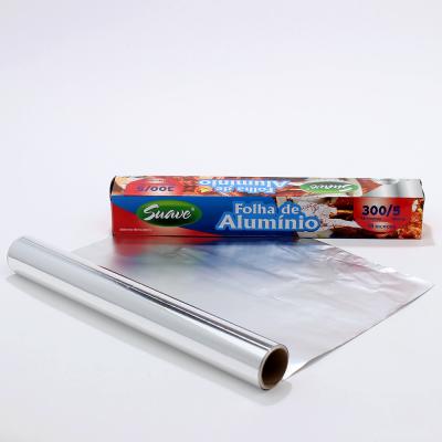 China Food Grade 8011 Alloy Aluminum Foil Rolls for Household and Catering Packaging Needs for sale