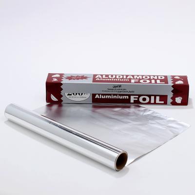 China angepasste Länge Silberfolie Papier Aluminiumfolie Roll Produkt Super weiche Aluminiumfolie zu verkaufen