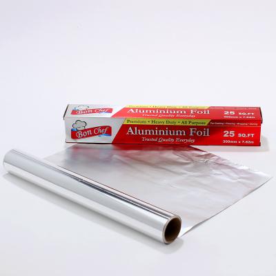 China Eco-Friendly Kitchen Aluminium Catering Foil for Food Packaging Customized Thickness for sale