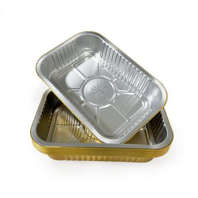 China Versatile Round Aluminum Foil Containers for Convenient and Eco-Friendly Meal Prep for sale