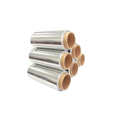 China Rollo de papel desechable de papel de aluminio de plata 8011 para peluquería de 20-50mic de espesor en venta