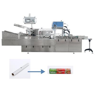 China Máquina de embalagem de rolos de filme e folhas de alumínio para embalagens de caixas de 3200*1350*1600mm à venda