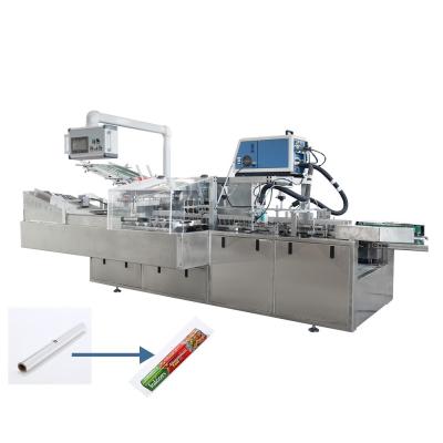 China 0.7mpa Pressão de ar Máquina de cola quente Máquina de cartonagem de folha de alumínio para embalagens de caixas à venda