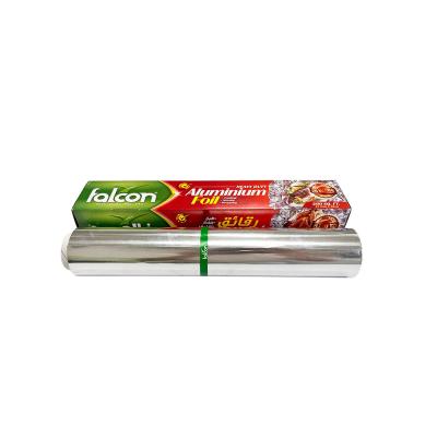 China Kitchen Household Food Grade Heavy Duty 8011 Aluminum Foil Paper Customized Thickness for sale