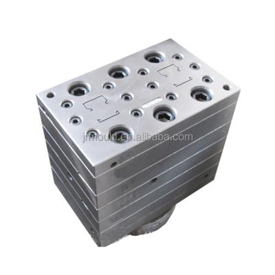 China Custom Metal PVC Single Cavity and Double Cavities Wire Trunking and Wire Case Profile Extruding Die for sale