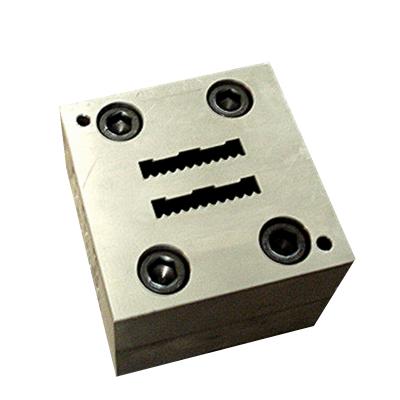 China Wood Plastic Metal Polyethylene Co-extrusion Tooling Die Head For Waterproof Flooring for sale