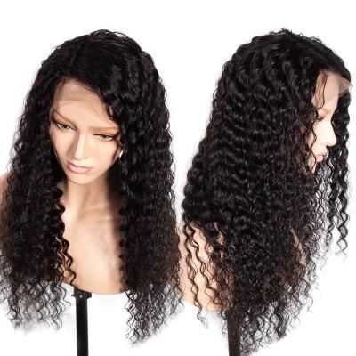 China Solft Full Lace Wigs With Baby Hair Peruvian Curly Hair Super Wig for sale