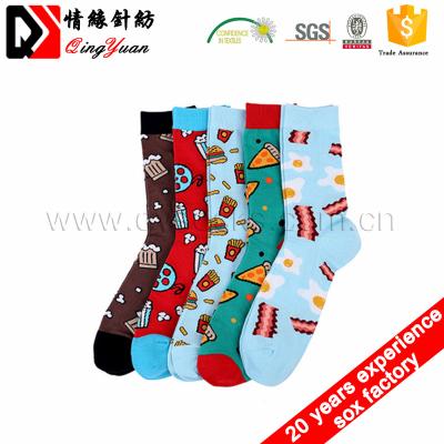 China Winter Antibacterial Colorful Cartoon Women Lovely Socks Cute Funny Socks for sale