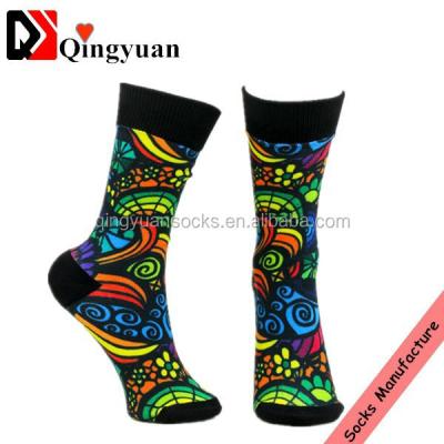 China OEM Antibacterial Seamless Whole Printing Socks for sale