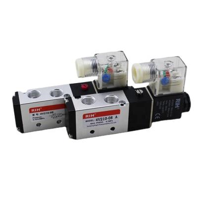 China DC12V 5 Way 2 Position Single Position Electric Airtac Solenoid Valve Pneumatic Plant Airtac Solenoid Valve for sale