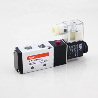 China Factory Diagram Pneumatic Wireless Valvulas Neumaticas , Airtac 5 2 Way 24V Pneumatic Solenoid Valve for sale