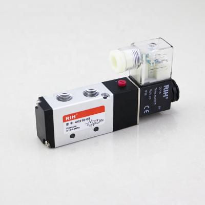 China Factory Airtac 24 Volt DC 110V AC220V Pneumatic Air Valves, Wireless Diagram 5 2 Way Solenoid Valve for sale