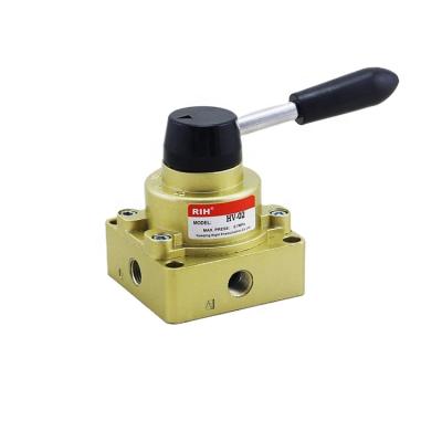 China HV-04 Factory Factory Pneumatic Control Hand Valve Rotary Switch Valve for sale