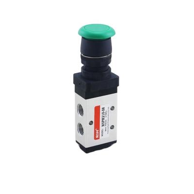 China M3 M5 Series Pneumatic Mechanical Push Button Plant Airtac Type Switch Air Valve for sale