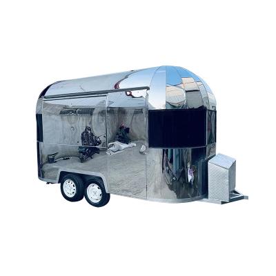 China Multifunctional luxury vegetable processing factory sale selling mobile food truck carros de comidas truck food trailer for street fast food for sale