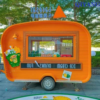 China Vegetable Processing Plant Standard Food Truck Mobile Food Trailer Australia Customized Customized Dining Car for sale