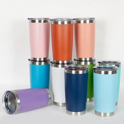 China Sports GC termos 20oz vacuum bottle car double layer stainless steel tumbler water bottles stainless steel thermal tumbler for sale