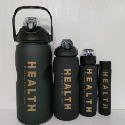 China Gym Termos Motivacional 2Its de termos de agua water bottle Termos water bottle motivacional black GC 4pcs/set sports for sale