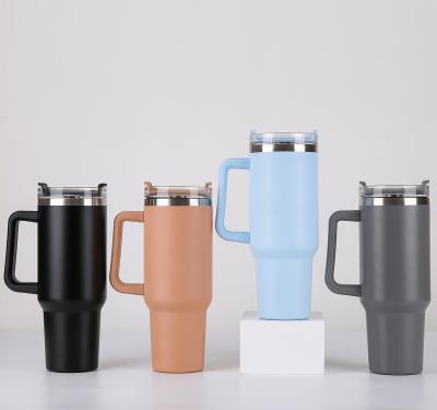 China Sports GC mug 40oz with handle botellas de agua sublimation mugs botella water bottle stainless steel agua de botella for sale