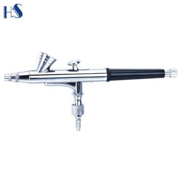 China Dual Action Paint Spray Gun Nail Gun HS-35 Trigger Airbrush Kit For Spray Pattern Air Brush Nail Tool for sale