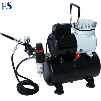 China Oil Free Airbrush Puller Kit With Hose Paint Spraying System for sale