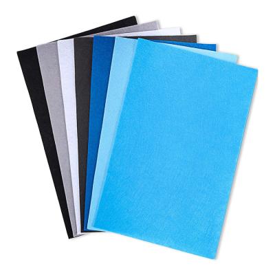 China Waterproof factory supply craft soft colorful felt sheets 5mm thick 3mm needle punched polyester felt fabric for sale