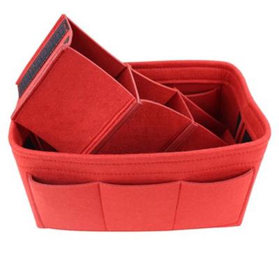 China 2021 Hot Selling Normcore/Minimalist Makeup Bag Organizer Travel Felt Cosmetic Bag For Women for sale