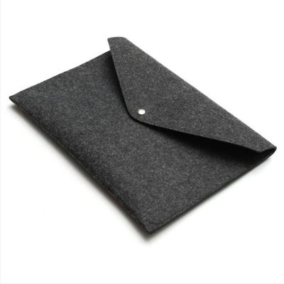 China Eco-friendly A4 Felt Envelope Bag Portable Office Felt Document Briefcase Folder Bag Accept Customized for sale