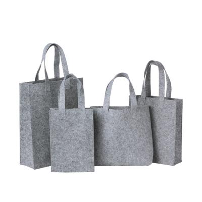 China High Quality Tote Bag Purse Handbag Large Capacity Portable Shoulder Bag Organizer Felt Fashion Casual Tote High Quallity Polyester Felt for sale