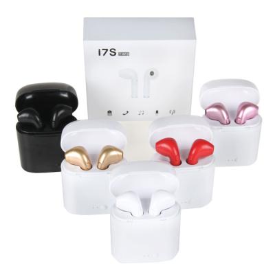 China In-ear wireless BT earphone i7s/cheapest earphone BT TWS earphone/cheapest wireless earphone for gift for sale