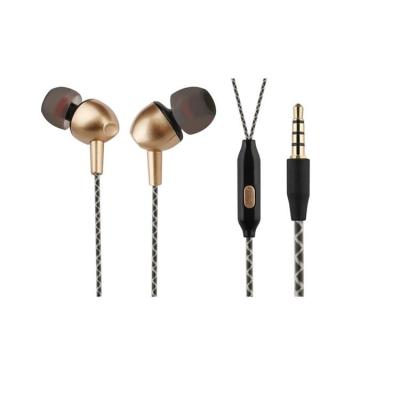 China new stylish cheap price In-ear earbuds promotional gifts wired metal earphone for mobile phone music stereo headset for sale