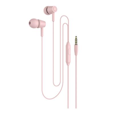 China Free Sample In-Ear Mobile Phone In Ear Wired Earphone Cheap Price Low Price For Kids Cute Candy Colorful Headset for sale