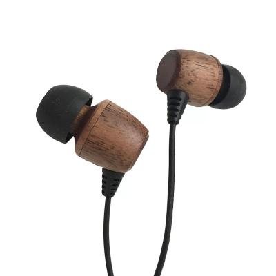 China Wholesale In-Ear Shenzhen Factory For 3.5mm Mobile Popular Mini Jack Super Woody Stereo Earphone for sale