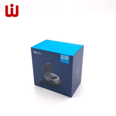 China Recycled Materials New Style Bluetooth Headset Custom Earphone Printed Logo Gift Box Paper Packaging Box for sale