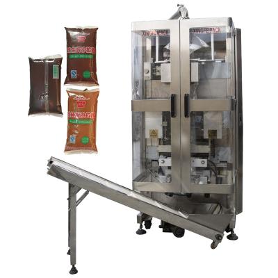 China Food Heavy Sauce Packing Liquid Spicy Sauce Oil Sauce Packing Machine for sale