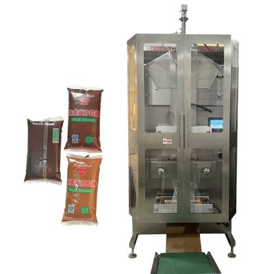 China Automatic Liquid Food Honey Sauce Bag Sauce Bag Sauce Package Packing Machine for sale