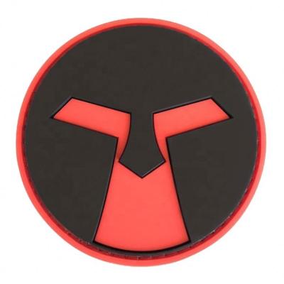 China Custom PVC 3D New 3D Rubber Patch For Airsoft With Hanging Holder for sale