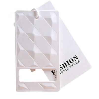 China Factory Viable Hot Sale Brand Custom Luxury Hang Tag Garment Paper Hangtag Swing Tag for Garment and Bag for sale