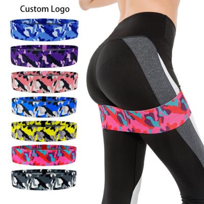 China Eco-Friendly Custom Logo for Women Dance Stretch Belt Cotton Yoga Resistance Band Exercise Pull Strap Sports Latin Yoga Bands Outdoor for sale