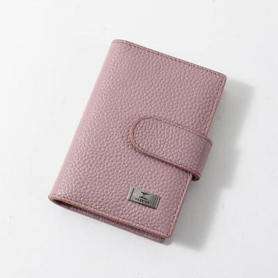 China Hot Sales Capacity Genuine Leather Minimalist Multiple Card Holder 42003# for sale