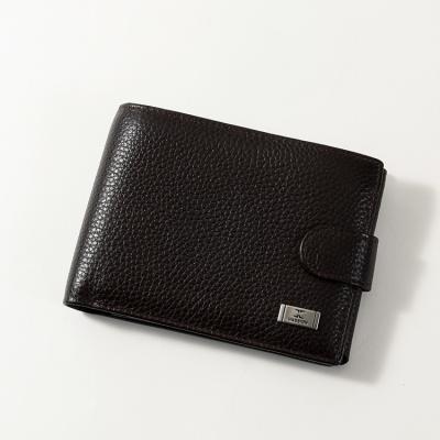 China HASSION Custom High Quality Card Holder RFID Brown Wallet Leather Bifold Wallet For Man for sale