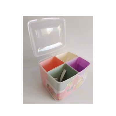 China Factory Direct Sales Viable Customized Models Camping Seasoning Box 4 In 1 Kitchen for sale