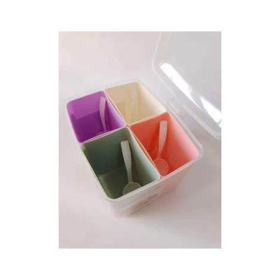 China Dispenseasoning Box Custom Viable One Piece Viable Seasoning Clear Seasoning Box Logo Seasoning Box for sale