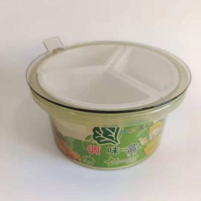 China Sustainable Sustainable High Quality Environmental Protection PP Picnic Kitchen 3 In 1 Seasoning Box for sale