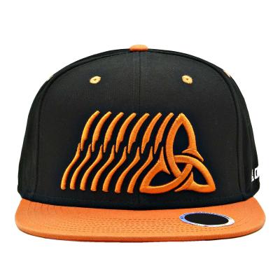 China 6 Panel COMMON Blank Flat Bill Hats Snapback Hat Embroidery Custom Logos for sale