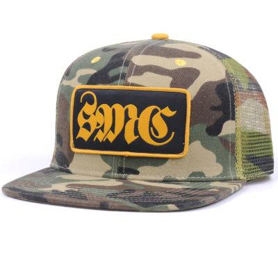 China JOINT Military Trucker Hat Snapback Custom Camouflage for sale