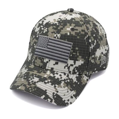 China Custom Camouflage Embroidered Curved Baseball Cap Logo COMMON for sale